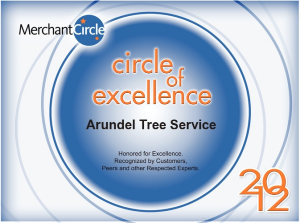 Circle of Excellence 2012 - Arundel Tree Service